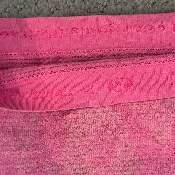 Size 2 lululemon swiftly tank top! - Picture 4 of 7
